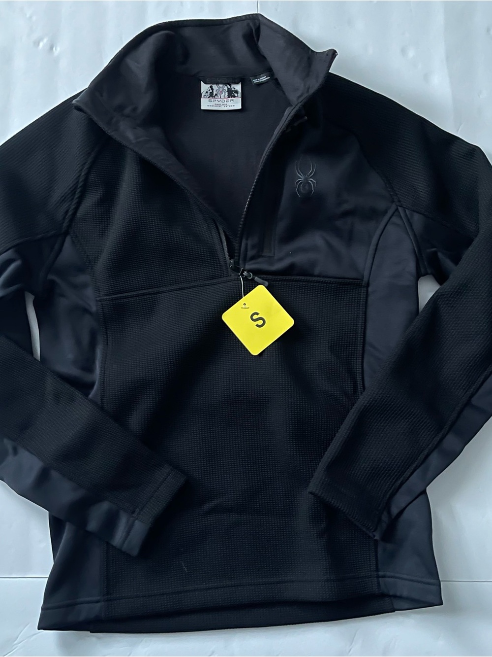Black men’s Half-Zip Sweater